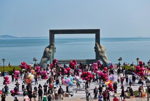 威海&ldquo;大相框&rdquo;周邊將增設(shè)休閑設(shè)施